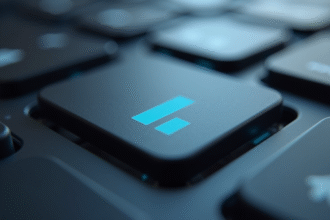 Zoom sur un clavier avec touche vertical bar en gros plan