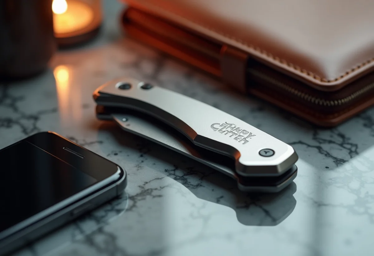 couteau de poche élégant